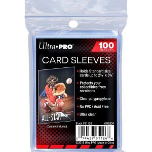 100 Sleeves Trasparenti Standard - Ultra-PRO
