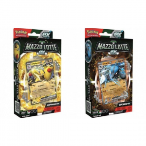 Coppia mazzo lotte ex - ITA -  LUCARIO EX - AMPHAROS EX