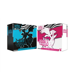 Luce Nera e Fuoco Bianco - Coppia Set Allenatore Fuoriclasse ITA ETB nero e bianco