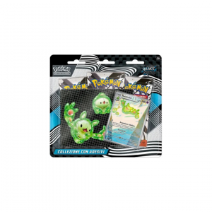 collezione con Adesivi Luce Nera - ITA - blister nero e bianco