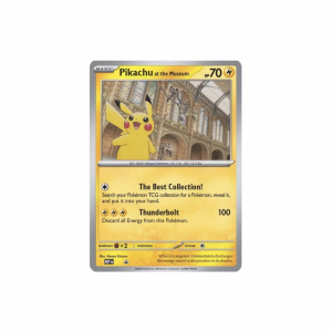 Promozione Pikachu al museo Pokémon Natural History Museum sigillata