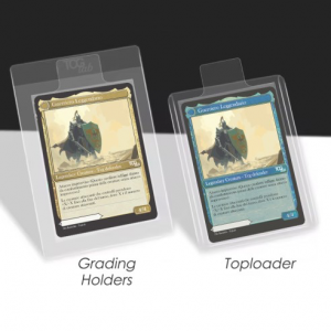 TcgLab - 50 Bustine Protettive Easy Pull Tab - Ultra Clear - 50 micron sleeves