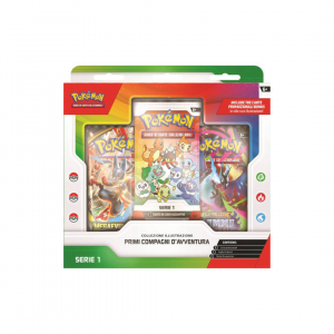 POKÉMON COLLEZIONE ILLUSTRAZIONE PRIMI COMPAGNI D’AVVENTURA