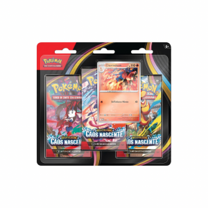 Pokémon Megaevoluzione – Caos Nascente – Blister da tre bustine ITA