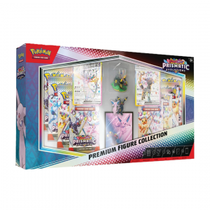 Pokémon Collezione Premium Evoluzioni Prismatiche con Statuina Espeon e Umbreon (ITA)