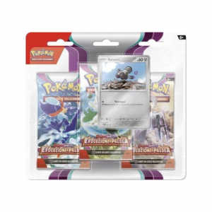 Pokémon Scarlatto e Violetto - Evoluzioni a Paldea Blister da 3 bustine ITA Artwork casuale