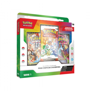 POKÉMON COLLEZIONE ILLUSTRAZIONE PRIMI COMPAGNI D’AVVENTURA – SERIE 1 ITA 30 anniversario