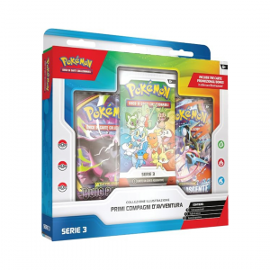 POKÉMON COLLEZIONE ILLUSTRAZIONE PRIMI COMPAGNI D’AVVENTURA – SERIE 3 ITA 30 anniversario
