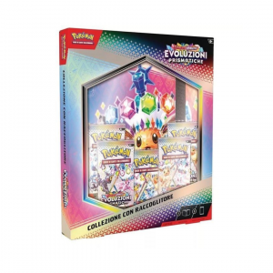 Pokemon Evoluzioni Prismatiche Collezione con Raccoglitore ITA
